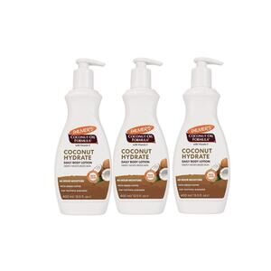 3 Pack Palmers Coconut Oil Formula Hydrate Daily Body Lotion 13.5 oz each
